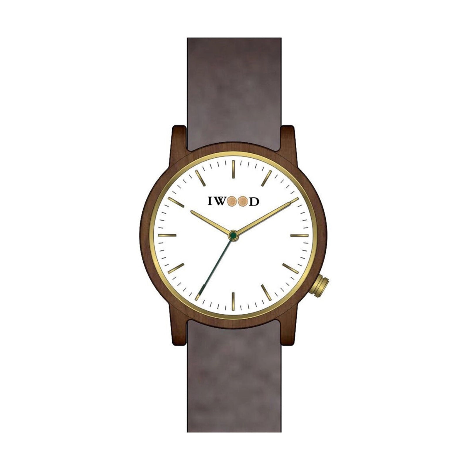 Iwood Real Wood Mens Watch IW18444003 - Iwood Real Wood Mens Watch IW18444003